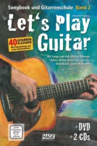 Let's Play Guitar Band 2 (mit 2 CDs und QR-Codes). Bd.2