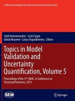 Topics in Model Validation and Uncertainty Quantification, Volume 5