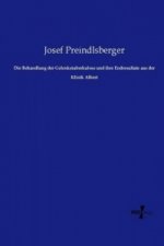 Die Behandlung der Gelenkstuberkulose und ihre Endresultate aus der Klinik Albert