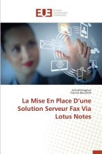 Mise En Place D Une Solution Serveur Fax Via Lotus Notes