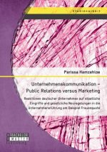 Unternehmenskommunikation - Public Relations versus Marketing