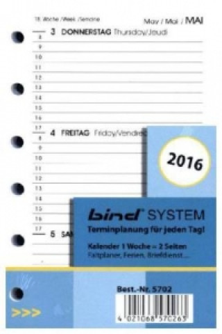 System Kalender A7 2016