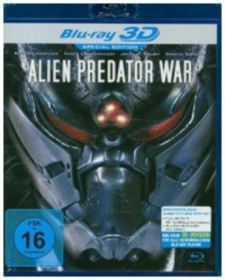 Alien Predator War Real 3D, 1 Blu-ray