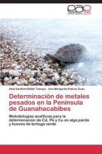 Determinacion de metales pesados en la Peninsula de Guanahacabibes