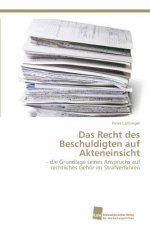 Recht des Beschuldigten auf Akteneinsicht