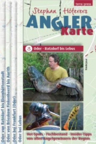 Stephan Höferers Angler-Karte - Oder, Ratzdorf bis Lebus