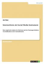 Internetforen als Social Media Instrument