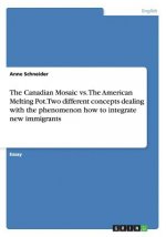 Canadian Mosaic vs. The American Melting Pot. Two different concepts dealing with the phenomenon how to integrate new immigrants