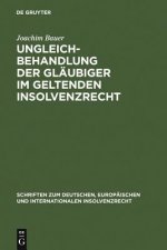 Ungleichbehandlung der Glaubiger im geltenden Insolvenzrecht