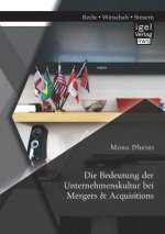 Bedeutung der Unternehmenskultur bei Mergers & Acquisitions