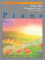 Alfred's Basic Piano Course: Praise Hits Complete Level 1A & 1B