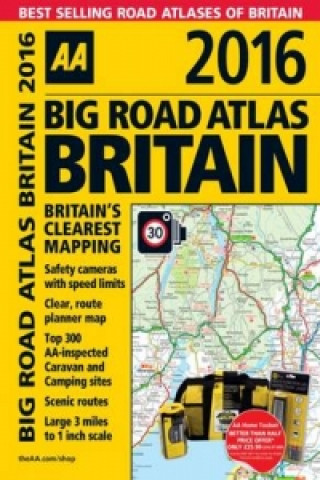 AA Big Road Atlas Britain 2016