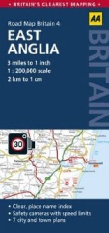 East Anglia Road Map