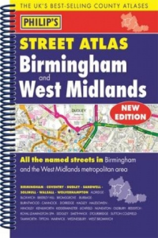 Philip's Street Atlas Birmingham and West Midlands