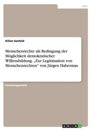 Menschenrechte als Bedingung der Moeglichkeit demokratischer Willensbildung. 