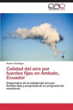 Calidad del aire por fuentes fijas en Ambato, Ecuador