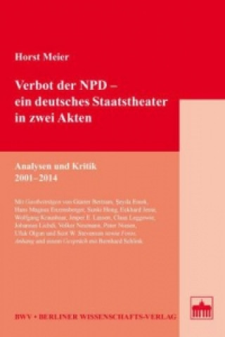 Verbot der NPD ein deutsches Staatstheater in zwei Akten