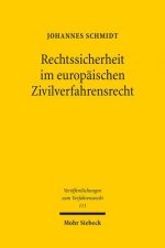 Rechtssicherheit im europaischen Zivilverfahrensrecht