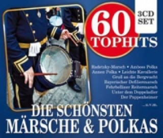 60 Top Hits - Die schönsten Märsche & Polkas, 3 Audio-CDs