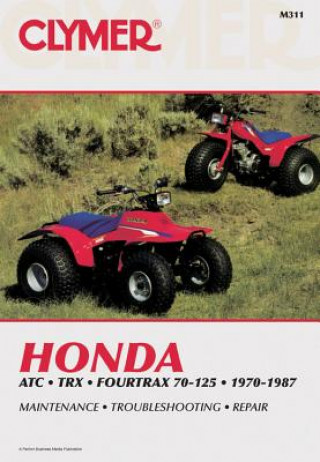Honda ATC.TRX Fourtrax 70-125, 1970-87: Clymer Workshop Manual (Clymer All-terrain Vehicles)