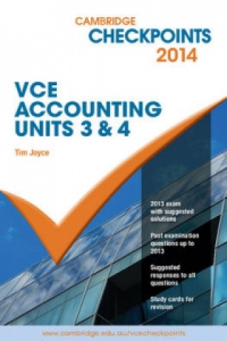 Cambridge Checkpoints VCE Accounting Units 3 and 4 2014 and Quiz Me More