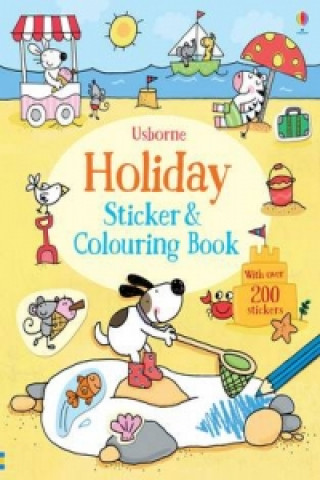 Holiday Sticker and Colouring Book