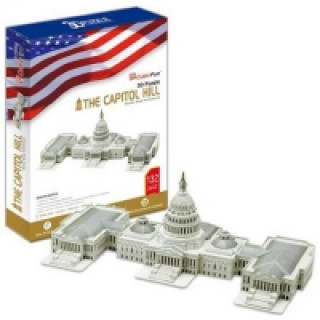 Puzzle 3D Capitol Hill - 132 dílků