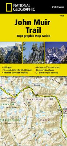 John Muir Trail (topographic Map Guide)