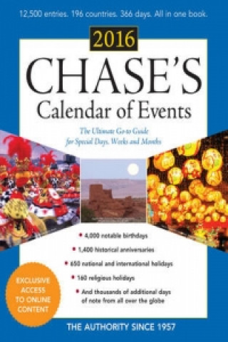 Chase's Calendar of Events 2016