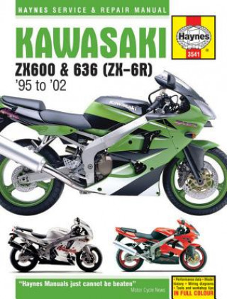 Kawasaki ZX-6R Ninja (95 - 02) (Haynes Publishing)(Puha kötésű)