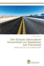 Einsatz alternativer Streumittel zur Reduktion von Feinstaub