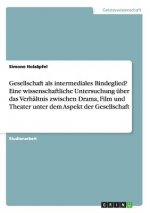 Gesellschaft als intermediales Bindeglied? Eine wissenschaftliche Untersuchung uber das Verhaltnis zwischen Drama, Film und Theater unter dem Aspekt d