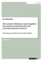OEkonomische Bildung im Spannungsfeld des modernen oekonomischen und sozio-oekonomischen Ansatzes