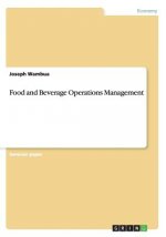 Food and Beverage Operations Management