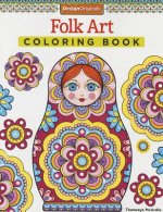 Folk Art Coloring Book