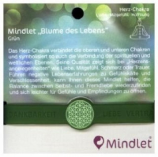 Armband Mindlet Blume des Lebens grün