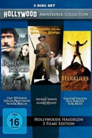 Hollywoods Haudegen-Abenteurer Collection, 3 DVDs