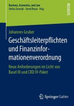 Geschaftsleiterpflichten Und Finanzinformationenverordnung