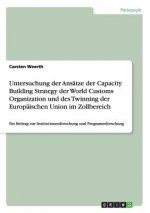 Untersuchung der Ansatze der Capacity Building Strategy der World Customs Organization und des Twinning der Europaischen Union im Zollbereich