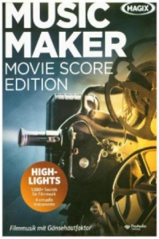 MAGIX Music Maker Movie Score Edition, DVD-ROM