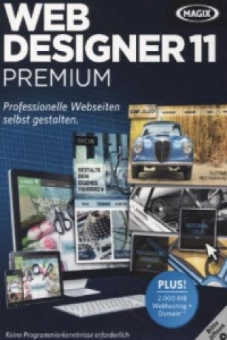MAGIX Web Designer 11 Premium, DVD-ROM