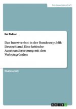 Inzestverbot in der Bundesrepublik Deutschland. Eine kritische Auseinandersetzung mit den Verbotsgrunden