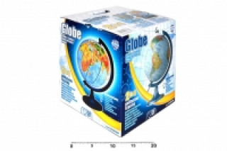 Globus zemďż˝pisnďż˝ svďż˝tďż˝cďż˝ - 250 mm - polďż˝tina