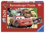 Ravensburger Kinderpuzzle - 08959 Neue Abenteuer - Puzzle für Kinder ab 4 Jahren, Disney Cars Puzzle mit 2x24 Teilen
