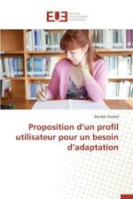 Proposition d un profil utilisateur pour un besoin d adaptation