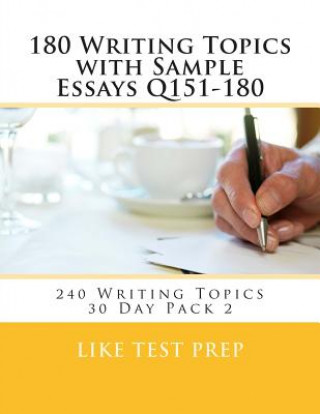 180 Writing Topics with Sample Essays Q151-180