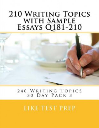 210 Writing Topics with Sample Essays Q181-210