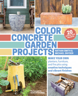 Color Concrete Garden Projects