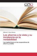 ahorros a la vista y su incidencia en la rentabilidad