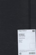 Notizbuch A5 Schwarz, blanko